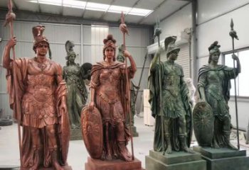武士雕塑廠家，歐式人物雕塑，仿古武士雕塑廠