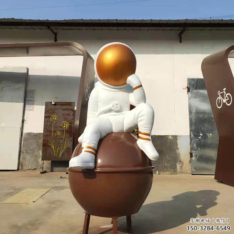 太空人雕塑廠家,航天主題雕塑,大型太空人雕塑小品 太空人雕塑廠家,航天主題雕塑,大型太空人雕塑小品