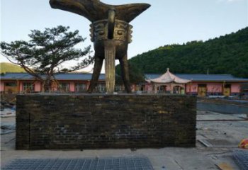 酒尊雕塑廠家，城市廣場景觀雕塑，大型酒樽雕塑廠