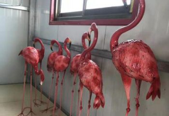 商業街火鳥雕塑 售樓處動物雕塑 動物擺件