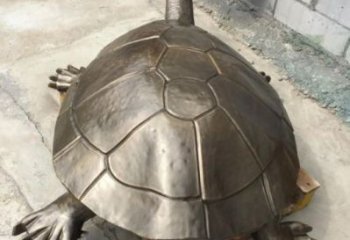 古銅色烏龜雕塑 大型城市雕塑 商業(yè)街擺件