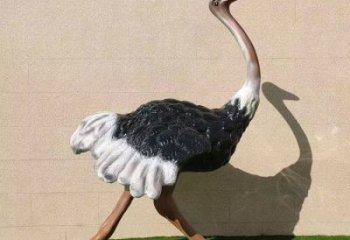 風景區鴕鳥雕塑 售樓處廣場雕塑 仿古擺件