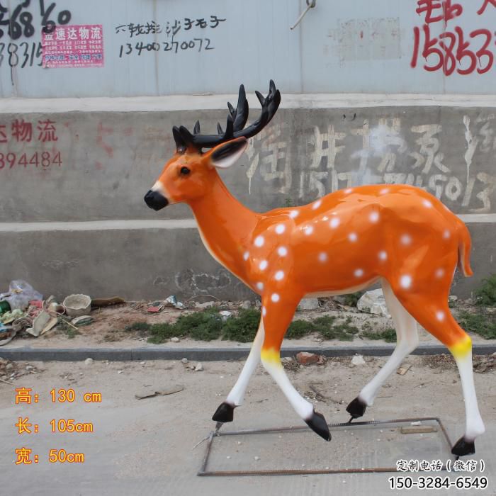 仿真小鹿雕塑 酒店公園雕塑 風景區擺件 仿真小鹿雕塑 酒店公園雕塑 風景區擺件