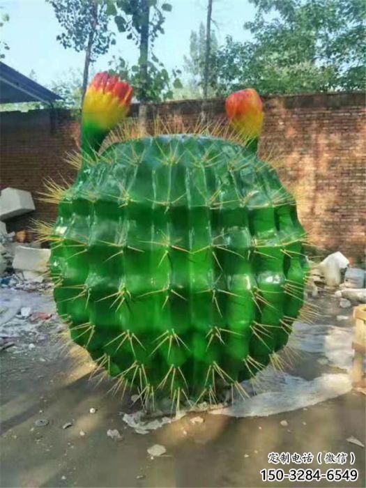 售樓處仙人球雕塑 商業街仿真雕塑 花卉擺件 售樓處仙人球雕塑 商業街仿真雕塑 花卉擺件