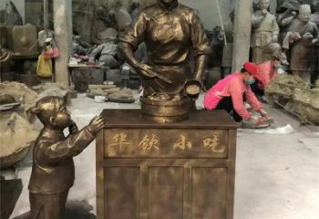 售樓處商販雕塑 商業街雕塑 民俗擺件