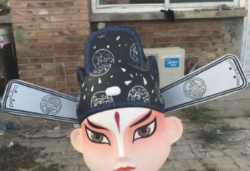 城市戲曲雕塑 風景區(qū)彩繪雕塑 抽象擺件