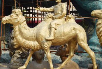 商業街絲綢之路雕塑 售樓處雕塑 古代擺件