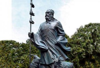 大型船夫雕塑廠 步行街民俗雕塑 漁業擺件