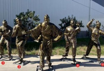 大門口華佗雕塑廠 公園名醫雕塑 仿真藥王雕塑