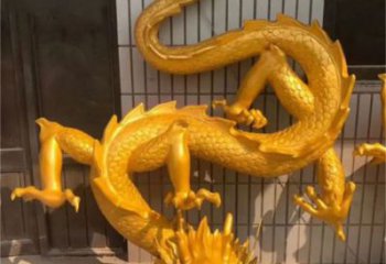 仿真龍頭雕塑廠家，公園動物雕塑，房地產售樓處擺件