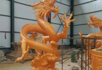 生產龍頭雕塑廠家，仿銅動物雕塑，房地產售樓處擺件