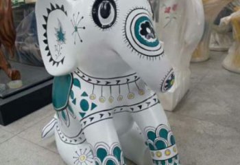 仿真小象雕塑生產商，動漫動物系列，仿真工藝效果