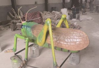 大型蝗蟲雕塑，公園動物雕塑，仿真工藝