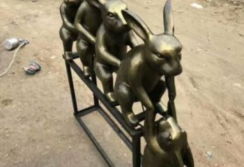 動漫老鼠雕塑，仿古動漫雕塑，仿古擺件