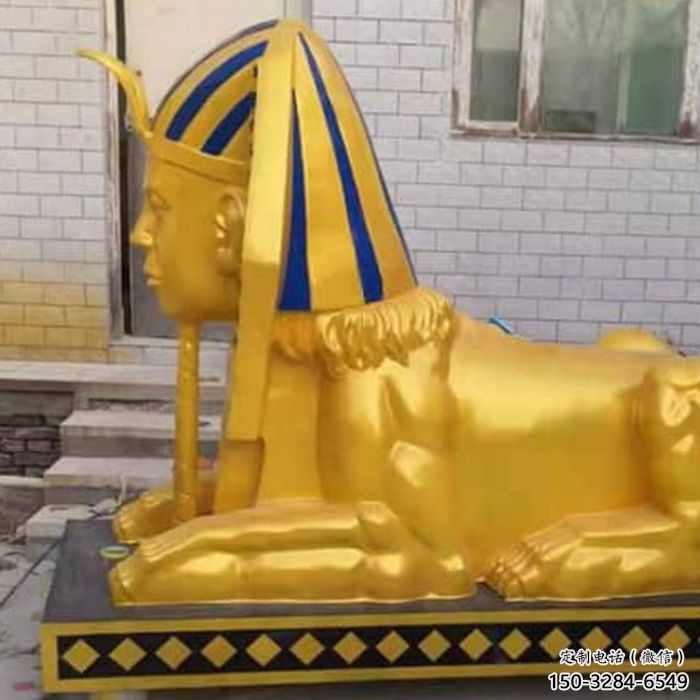 獅子雕塑選用，美陳標(biāo)識(shí)，景觀獅子人獸雕塑制作
