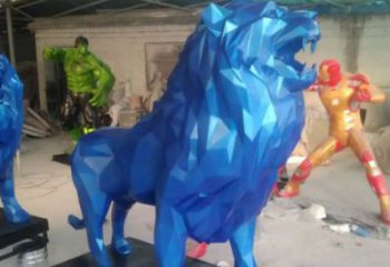 風景區(qū)獅子雕塑