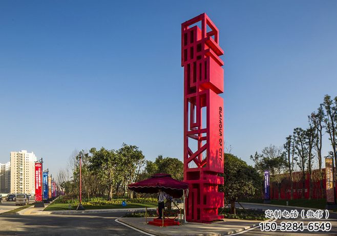 寧德住宅小區(qū)精神堡壘雕塑 寧德住宅小區(qū)精神堡壘雕塑