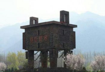平涼廣場銅鼎