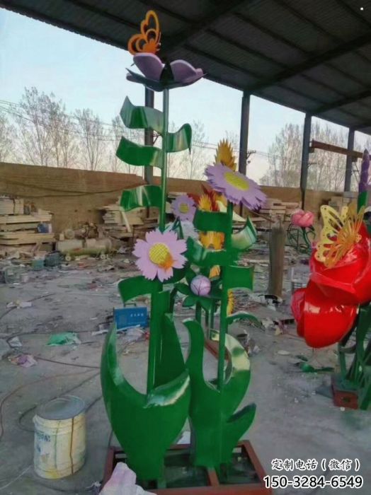 美蘭茉莉花雕塑訂做,城市雕塑,不銹鋼茉莉花雕塑廠 美蘭茉莉花雕塑訂做,城市雕塑,不銹鋼茉莉花雕塑廠