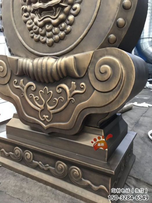 遼陽(yáng)抱箍鑄造觀賞型，露天雕塑，鑄銅抱箍雕塑訂做