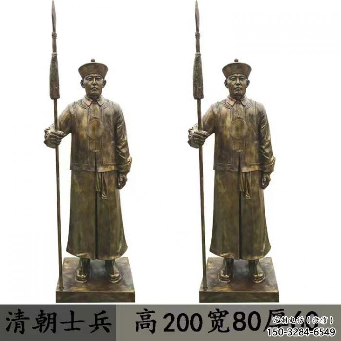 運城庭院武士雕塑