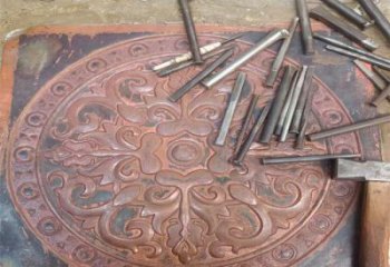 延安花卉浮雕精品，鍛銅構(gòu)件，別墅花卉浮雕廠家