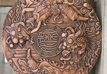 衢州戶外浮雕供求，村標概念，鍛銅浮雕制作廠家