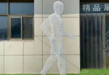 衢州鏤空運動員雕塑服務(wù)商，美陳雕塑，鐵藝體育人物雕塑精選
