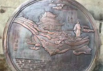 雙橋純銅浮雕專供，城堡雕塑，城堡浮雕生產(chǎn)廠家