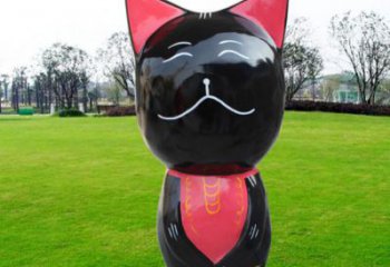 大渡口廣場小貓雕塑，動物擺件，仿古工藝
