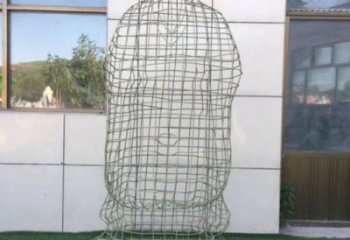 萬盛鏤空孔子雕塑訂做，景區(qū)雕塑，鐵藝古代人物雕塑定價(jià)